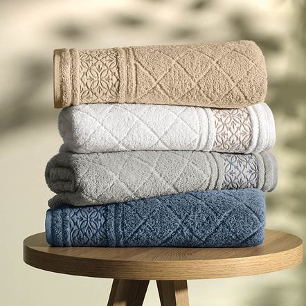 Toalha de Banho Fio Penteado Bragança Mineral