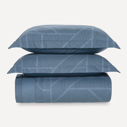 Colcha Casal com 2 Porta-travesseiro 150 Fios Atila