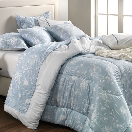 Jogo de Cama Queen 150 Fios 100% Algodão Mirabel