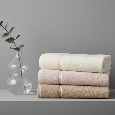 Toalha de Banho Fio Penteado Persia Branco