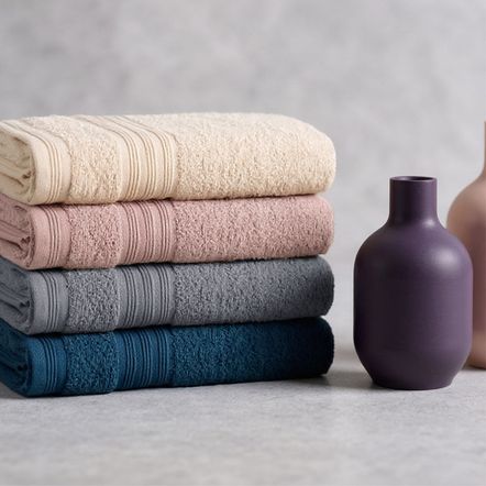 Toalha de Banho 100% Algodão Sintra Rosa