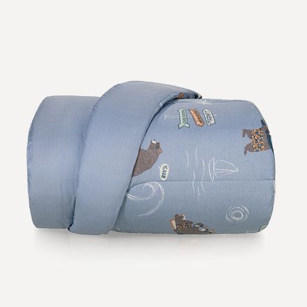 Edredom Infantil Solteiro 200 Fios 100% Algodão Surf