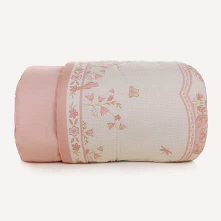 Edredom Infantil Casal 200 Fios 100% Algodão Emília