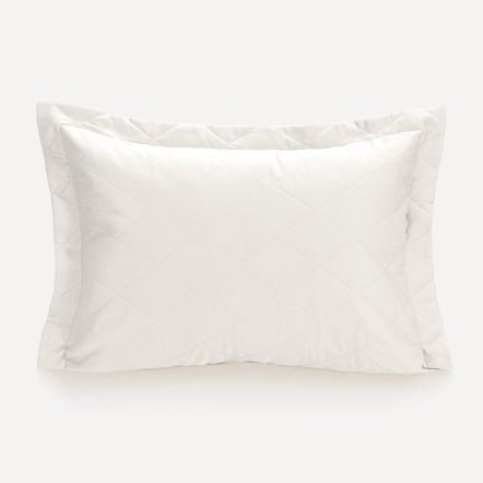 Porta Travesseiro Avulso 300 Fios 100% Algodão Bossa Branco