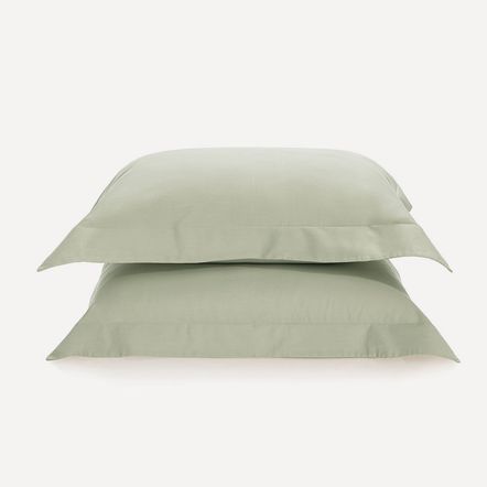 Fronha 2 Peças 300 Fios 100% Algodão Bossa Eucalipto