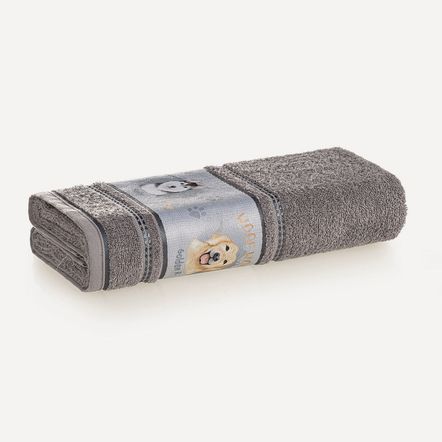 Toalha de Banho Infantil Fio Cardado Dog Urbano