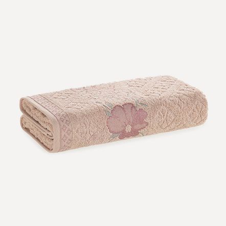 Toalha de Rosto Fio Cardado Yuna Rosê
