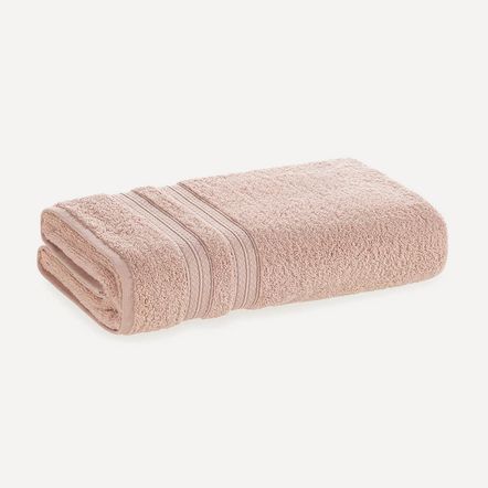 Toalha de Rosto Fio Penteado 100% Algodão Unika Rosê