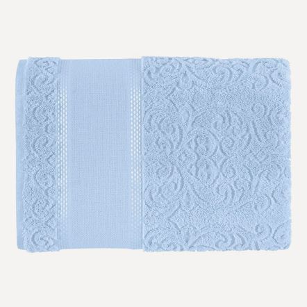 Toalha de Rosto Para Bordar Karsten Melina II Baby Blue