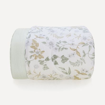 Edredom Solteiro 200 Fios 100% Algodão Adélia