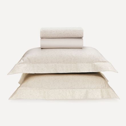 Jogo de Cama Casal 300 Fios 100% Algodão Egípcio Clara