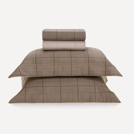 Jogo de Cama King 300 Fios 100% Algodão Egípcio Darius