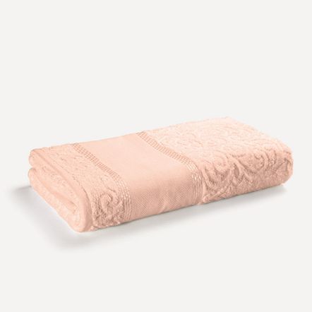 Toalha de Banho Para Bordar Karsten Melina II Salmão