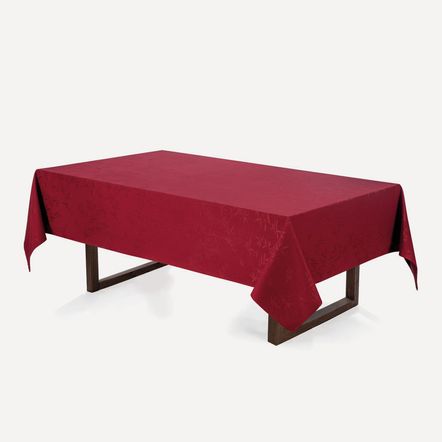 Toalha de mesa Retangular Karsten 6 lugares Veríssimo Vermelho