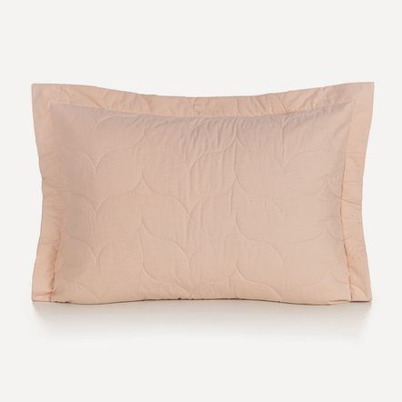 Porta Travesseiro Avulso 200 Fios 100% Algodão Tom Rosé