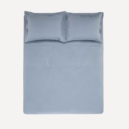 Jogo de Cama Casal Karsten 180 Fios Percal 100% Algodão Liss Allure