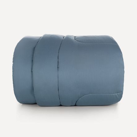 Edredom Queen 300 Fios 100% Algodão Bossa Índigo