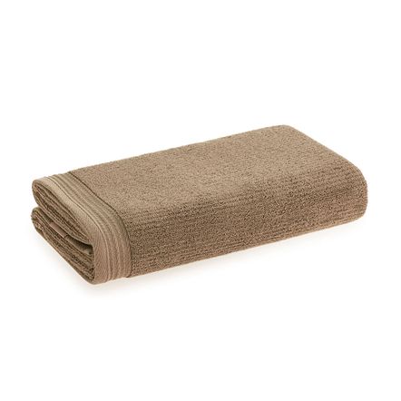 Toalha de Rosto Fio Penteado 100% Algodão Imperial Taupe