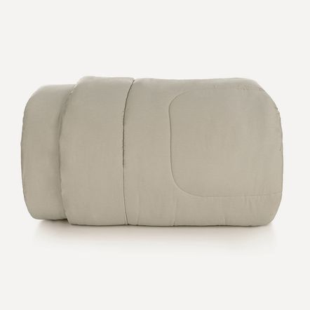 Edredom Solteiro 300 Fios 100% Algodão Bossa Areia