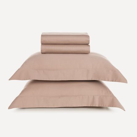 Jogo de Cama King 300 Fios 100% Algodão Bossa Nude