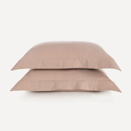 Fronha King 2 Peças King 300 Fios 100% Algodão Bossa Nude