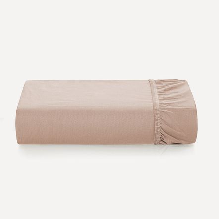 Lençol de Elástico Avulso King 300 Fios 100% Algodão Bossa Nude