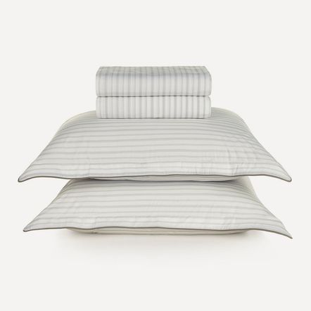 Jogo de Cama King 200 Fios 100% Algodão Dália