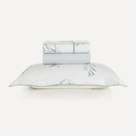 Jogo de Cama Solteiro 200 Fios 100% Algodão Lacerda