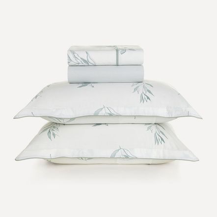 Jogo de Cama King 200 Fios 100% Algodão Lacerda