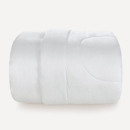 Edredom Casal Karsten 270 Fios Cetim 100% Algodão Domos Branco