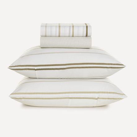 Jogo de Cama King 100% Algodão Santiago