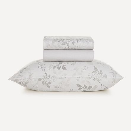 Jogo de Cama Solteiro 100% Algodão Acácia