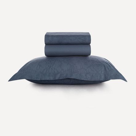 Jogo de Cama Solteiro 200 Fios 100% Algodão Catena