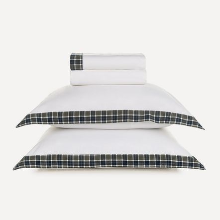 Jogo de Cama King 200 Fios 100% Algodão Tobias