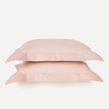 Fronha Karsten 2 Peças 270 Fios Cetim 100% Algodão Domos Rosa