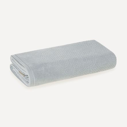 Toalha de Rosto Fio Cardado 100% Algodão Galbe Azul Pérola