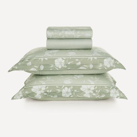 Jogo de Cama Queen 300 Fios 100% Algodão Amara