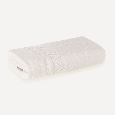 Toalha de Banho Fio Penteado 100% Algodão Yves Branco