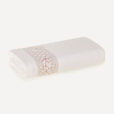 Toalha de Banho Fio Cardado Provence Branco