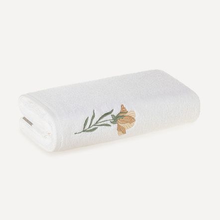 Toalha de Banho Fio Penteado 100% Algodão Lavínia Branco