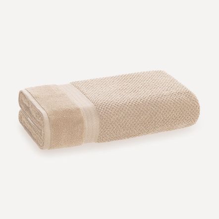 Toalha de Rosto Karsten Fio Penteado Milenium Areia