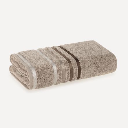 Toalha de Banho Fio Penteado Lumina Lunar/Greige