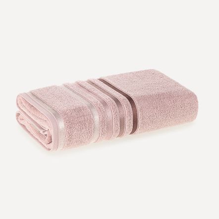 Toalha de Banho Fio Penteado Lumina Rosé/Rosa