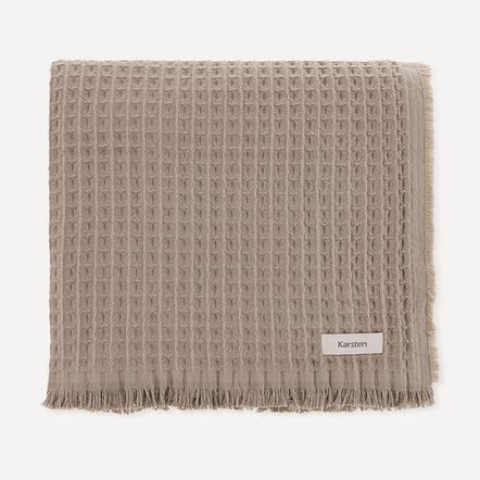 Manta Decorativa Karsten Denver Taupe