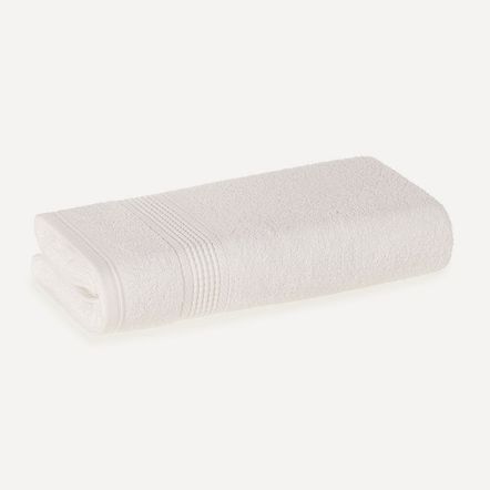Toalha de Rosto Fio Penteado 100% Algodão Hera Branco