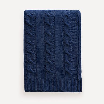 Manta Decorativa Karsten Ane Azul