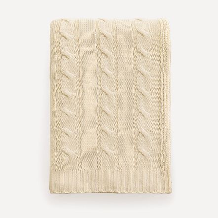 Manta Decorativa Karsten Ane Off White