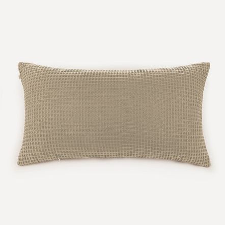 Capa de Almofada Retangular 100% Algodão Denver Mocca