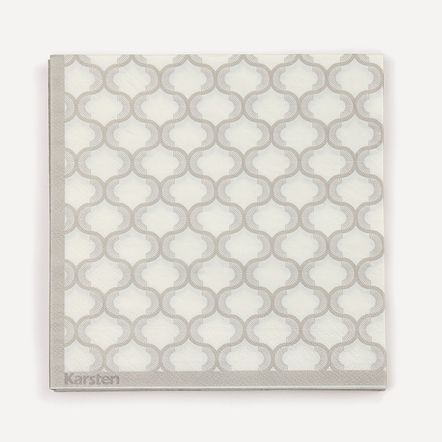 Pacote de Guardanapos de Papel Karsten com 20 unidades Ornamento