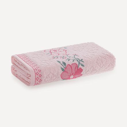 Toalha de Rosto Karsten Yuna Marshmallow/Rosa